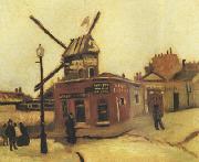 Vincent Van Gogh Le Moulin de la Galette (nn04) china oil painting artist